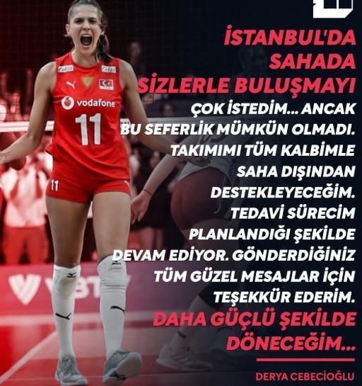 Derya neden yok, Derya Cebecioğlu voleybol kadın milli takım kadrosuna çağrılmadı mı?