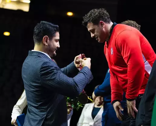 >Rıza Kayaalp, UWW 1'inci Ranking Series Zagrep Open'da altın madalya kazandı