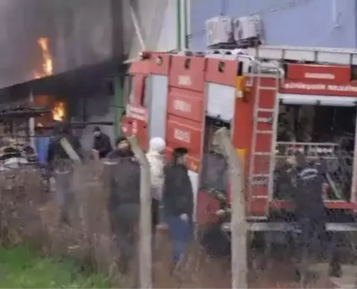 >Soğuk hava deposunda çıkan yangın söndürüldü