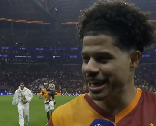 >Osimhen ve Lemina'dan Gabriel Sara'ya maç sonu sürpriz baskın