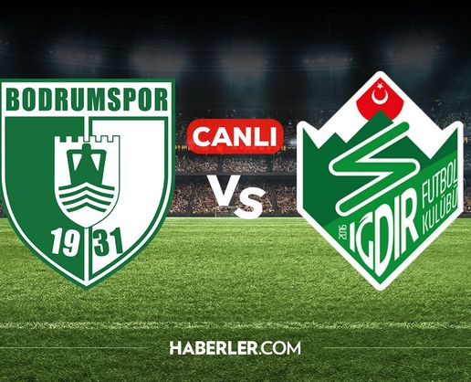 >Bodrumspor Iğdırspor CANLI izle! Bodrumspor Iğdırspor maçı hangi kanalda, nereden izlenir?