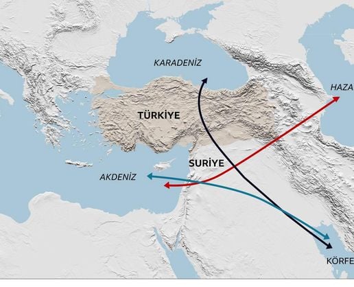 >Suriye'nin ulaşım koridoru projesi 'Dört Deniz' ne kadar gerçekçi?
