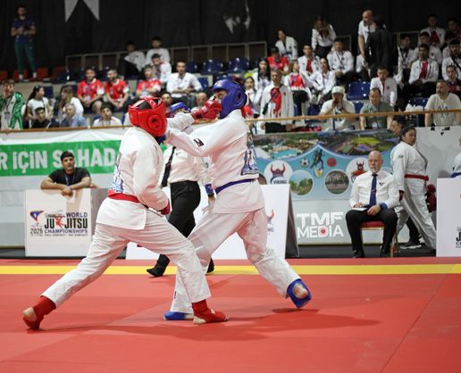 >JJIF Combat Dünya Jujitsu Şampiyonası Antalya'da Başladı