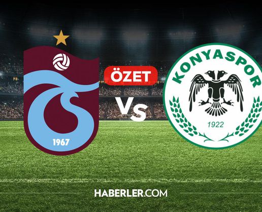 >Trabzonspor Konyaspor maç özeti ve golleri! (ÖZET) Trabzonspor Konyaspor kaç kaç bitti, golleri kim attı?