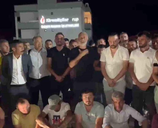 >Maden işçileri eylemlerini sürdürüyor: