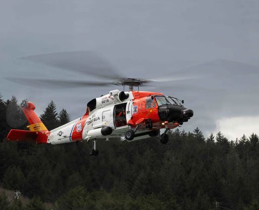 >ABD'de Sahil Güvenlik helikopteri, Alaska'da eğitim uçuşu sırasında düştü
