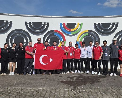 >Atıcılıkta Trap Genç Erkek Milli Takımı, dünya üçüncüsü oldu