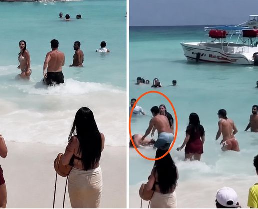 >Dünyaca ünlü turizm cennetinde kadına şiddet skandalı: Kalabalığın gözü önünde saldırdı
