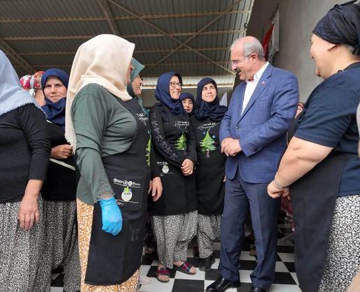 >Çanakkale'nin 53 yıllık Pıtıreli Köyü Tarımsal Kalkınma Kooperatifine ziyaret