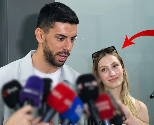 >Trabzon'da aşk rüzgarı! Cenk Özkaçar değil, eşinin bakışları konuşuldu