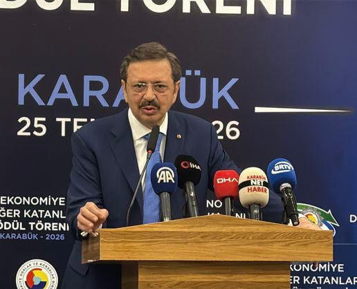 >Hisarcıklıoğlu: Üretim yapmaya devam eden her kardeşim madalya almaya hak ediyor (2)