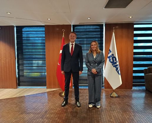 AB Türkiye Delegasyonu Başkanı Aivo Orav, TÜSİAD'ı ziyaret etti