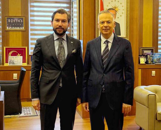 DENİB Başkanı Uğurlu, Ticaret Bakan Yardımcısı Ağar'ı ziyaret etti