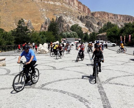 Soğanlı Vadisi'nde Sağlık İçin Pedal Çevirdiler