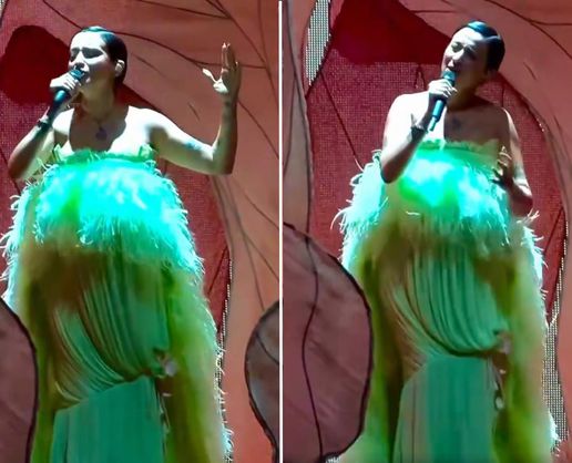 Ünlü şarkıcıdan sahnelere bebek arası: Oğlum karnımda son konserim