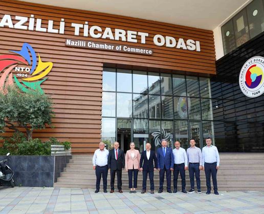 Vali Varol Nazilli Ticaret Odası'nı Ziyaret Etti