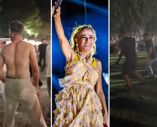 Yıldız Tilbe konserinde ortalık karıştı