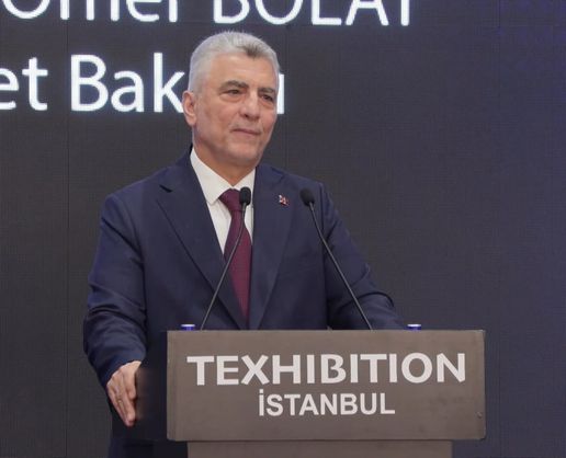 Bakan Bolat: Tekstil ve konfeksiyon sektörünün dünyadaki ihracat hacmi geçen yıl 858 milyar dolar oldu