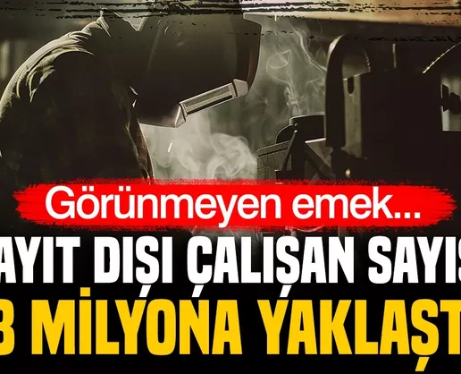 Kayıt dışı istihdam oranı ikinci çeyrekte yüzde 24,4 oldu
