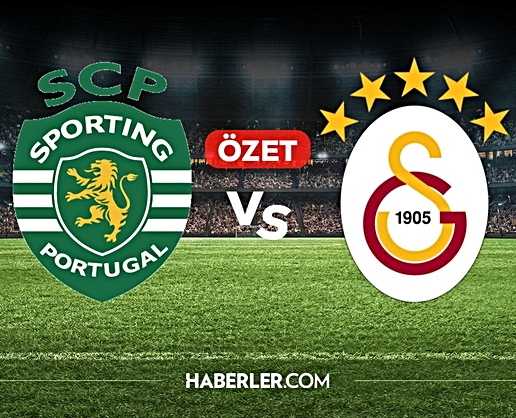 Sporting Galatasaray maç özeti ve golleri! (ÖZET) Sporting Galatasaray kaç kaç bitti, golleri kim attı?