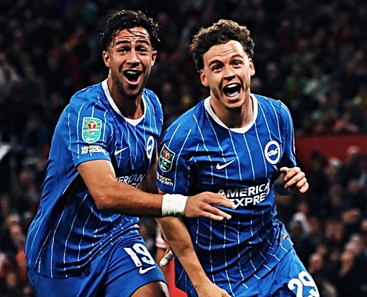 Brighton'dan Manchester United'a karşı tarihi geri dönüş