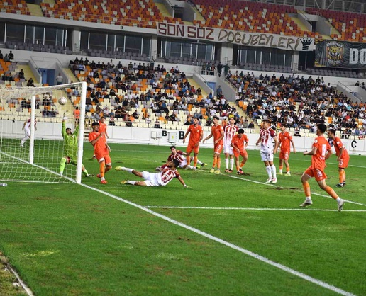Adanaspor, Malatya Yeşilyurt Spor karşısında 8-0 yenilgi aldı