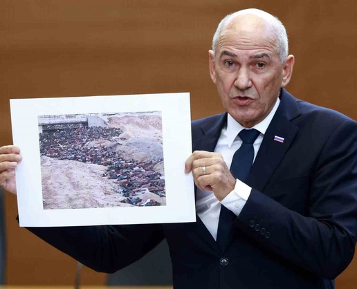 Slovenya Başbakanı Jansa, Gazze'de çekilen fotoğrafı Sudan sanıp fiyaskoya imza attı