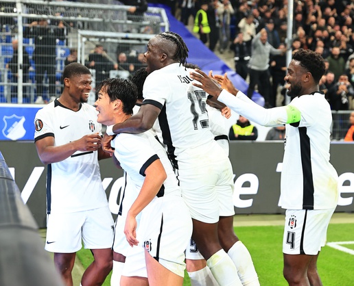 Hyeon-Gyu Oh'ın 2 golü Beşiktaş'a Hoffenheim deplasmanında 3-2 kazandırdı