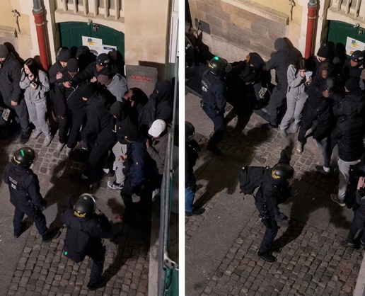 Fransa'da polis şiddeti kamerada! Gençleri tek tek copladılar