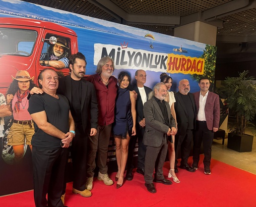 Milyonluk Hurdacı'nın galası yapıldı, film 23 Ekim'de vizyona girecek
