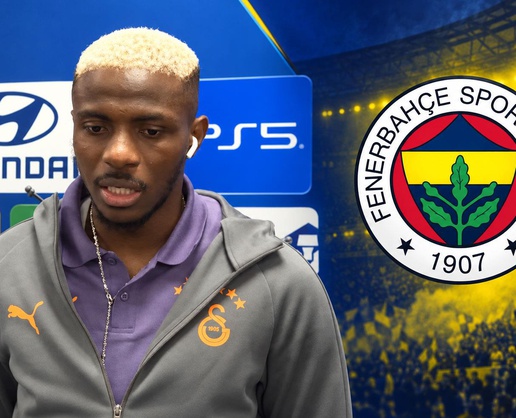 Osimhen'den bomba sözler: Galibiyet sonrası Fenerbahçe derbisini işaret etti