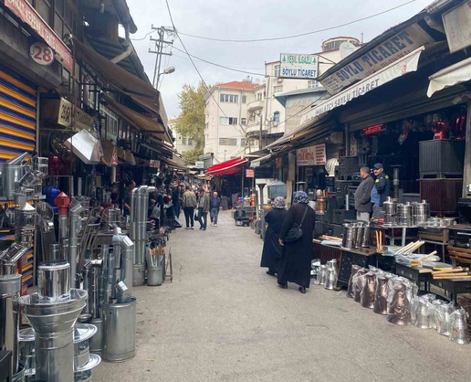 Ankara Sobacılar Çarşısı'nda soba satışları hızlandı, fiyatlar 5 bin liradan başlıyor