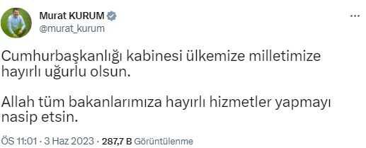 Koltuğu devreden eski bakanlardan peş peşe veda paylaşımı