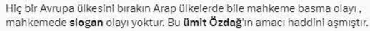 Gazetecilerin duruşmasında Ümit Özdağ ve beraberindeki grubun slogan atması tepki çekti