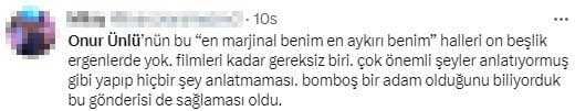 Yönetmen Onur Ünlü'nün 'Oy verme' çağrısı tepki çekti