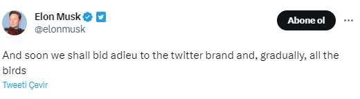 Twitter'ın logosu değişiyor