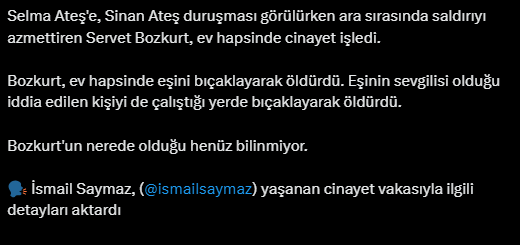 Servet Bozkurt kimdir? Servet Bozkurt kaçtı mı, nerede?