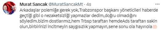 Trabzonspor'la anılan Montella için Adana Demirspor Başkanı Sancak'tan açıklama