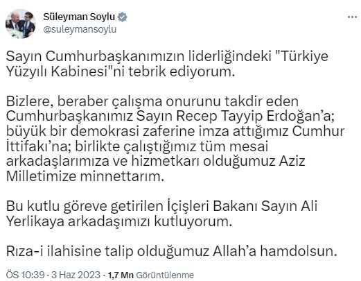 Koltuğu devreden eski bakanlardan peş peşe veda paylaşımı