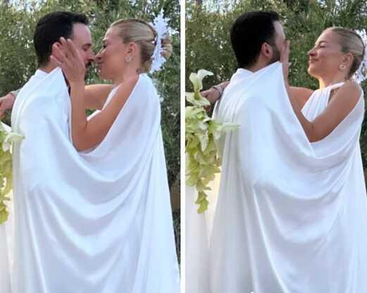 Burcu Esmersoy, Kendisinden 16 Yaş Küçük İş İnsanı Nazım Akmandil ile Evlendi