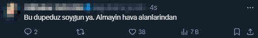 Sabiha Gökçen Havalimanı'nda bir yolcu simit ve meyve suyuna 500 TL ödedi