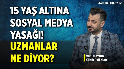15 Yaş Altına Sosyal Medya Yasağı! Uzmanlar Nasıl Yorumluyor? | Klinik Psikolog Metin Aydın