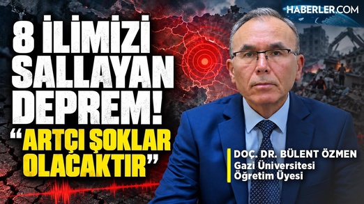 5,4’lük Şanlıurfa Depremi Ana Şok Muydu? Doç. Dr. Bülent Özmen Yanıtladı