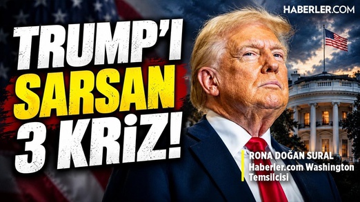 ABD'de Trump'ı Zorlayan 3 Kriz! Washington'da Neler Oluyor?