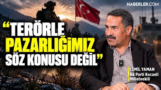 Cemil Yaman'dan Terörsüz Türkiye Mesajı: Hiçbir Pazarlığımız Yok!