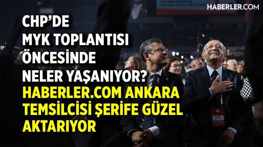 CHP'de MYK Toplantısı Öncesinde Neler Yaşanıyor? | #canlı