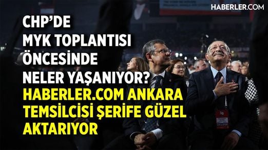 CHP'de MYK Toplantısı Öncesinde Neler Yaşanıyor? | #canlı