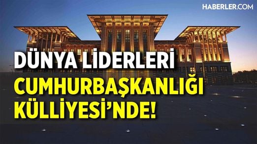 Dünya Liderleri Cumhurbaşkanlığı Külliyesi’nde! | #canlı