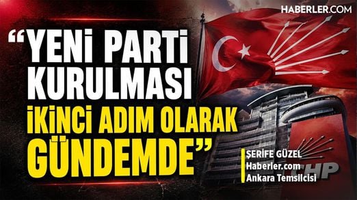 Haberler.com Ankara Temsilcisi Şerife Güzel: Yeni Parti Kurulması İkinci Adım Olarak Gündemde