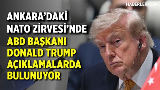 NATO Zirvesinde ABD Başkanı Donald Trump Açıklama Yapıyor | #canlı